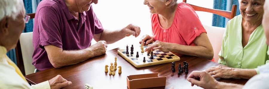 Senior programs at the library